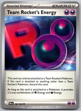 Team Rocket'S Energy Destined Rivals 182/182 Uncommon PokéMon — English