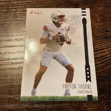 #647 2025 Sage Football Black Payton Thorne #190 Cincinnati Bengals