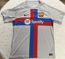 Nike FC Barcelona 2022/23 Tercera Camiseta Jugador Versión Talla L