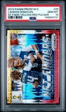 2014 PANINI PRIZM WORLD CUP NET FINDERS #25 LANDON DONOVAN PSA 10