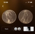 1922 Peace Dollar $1 90% Silver Business Strike Philadelphia No Mint Mark (25)