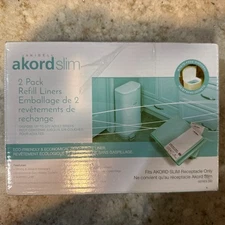 Janibell Brand Akord Diaper Disposal Liners for 280 Slim Model Scented 2-Pack