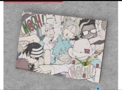 Soul Eater Interior Art Clock (Tickle Limited) Last 1 in stock