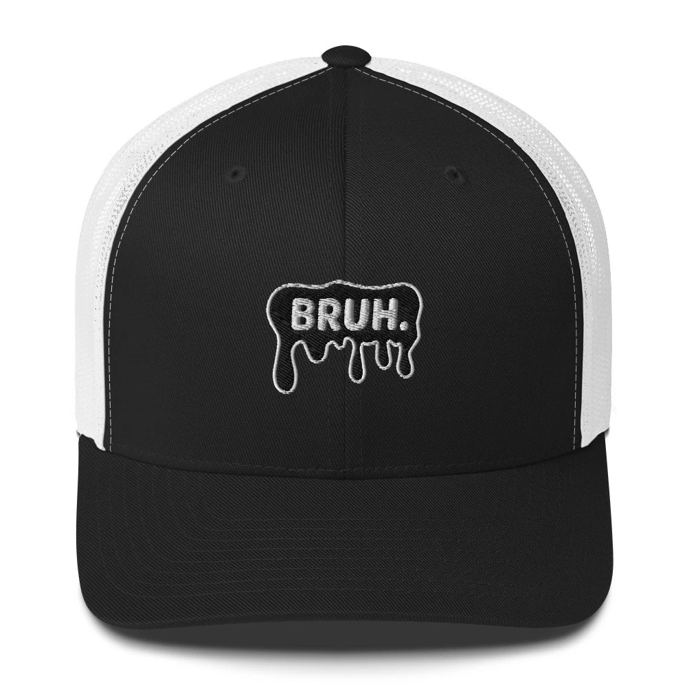 "BRUH." Trucker Cap, Funny Gift For Dad or Gen-Z