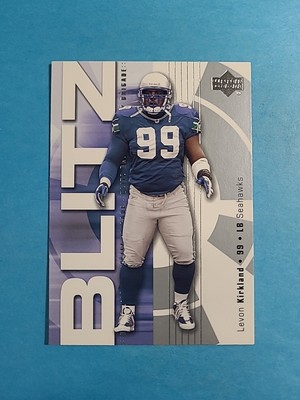 Levon Kirkland 2002 Upper Deck Blitz Brigade Football Card # BB-10 I8107