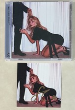 Sabrina Carpenter SIGNED Man’s Best Friend Autograph Album Art Card & CD AUTO