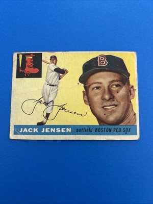 1955 Topps Set-Break #200 Jackie Jensen LOW GRADE