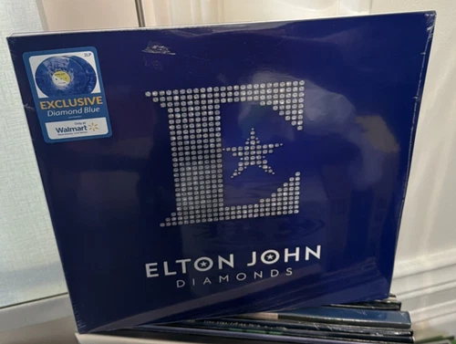 ELTON JOHN - Diamonds NEW 2xLP DIAMOND BLUE VINYL RECORD SEALED