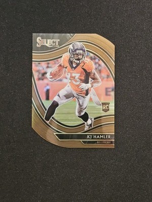 2020 Panini Select - Field Level KJ Hamler #367 Copper Prizm Die-Cut /355 (RC)