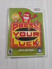 Ubisoft Press Your Luck 2010 Edition Nintendo Wii Multiplayer 2500 Questions