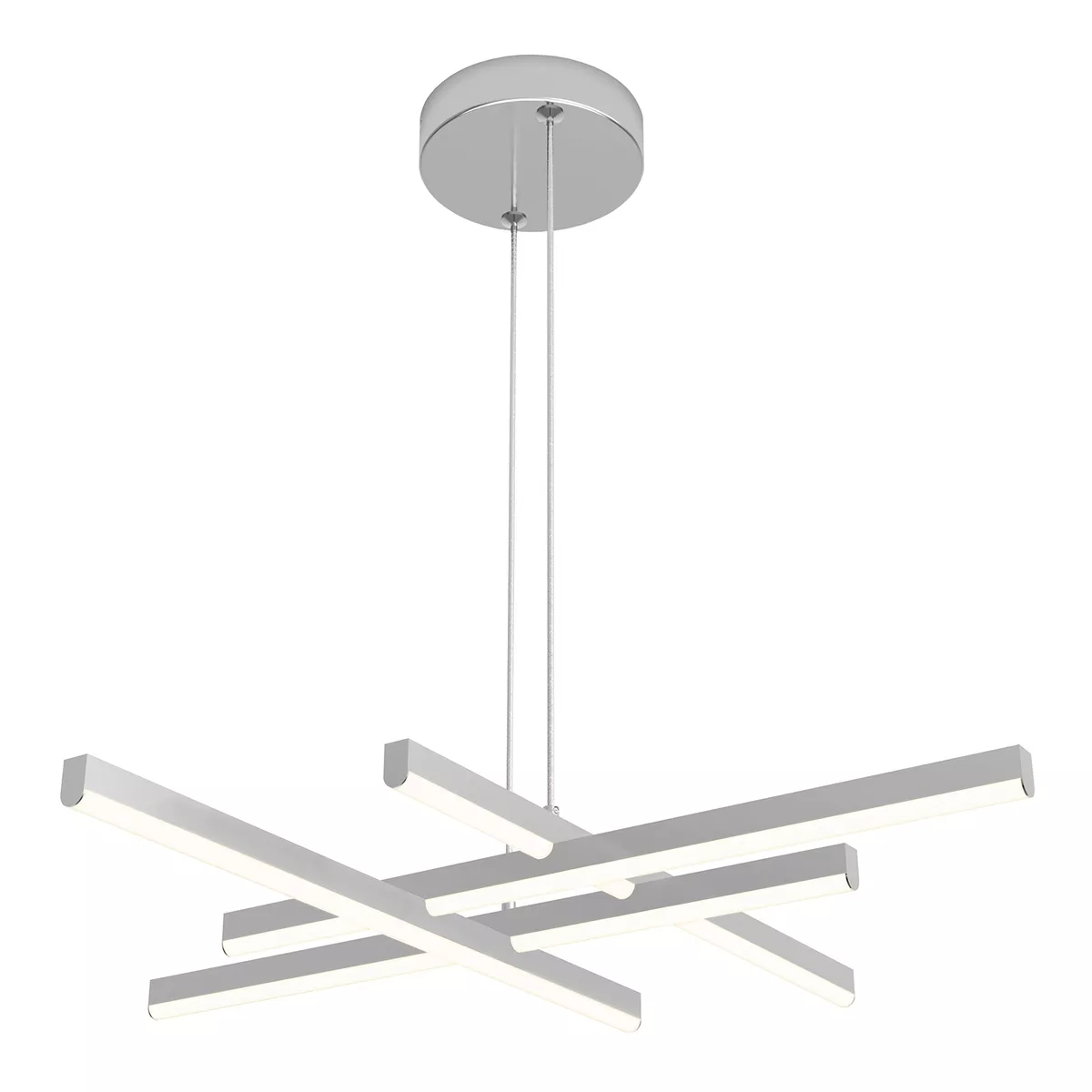 Chrome island pendant lights deals