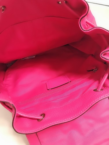 Mochila Billie Coach F37410 cuero guijarros nueva con defectos - Imagen 3 de 6