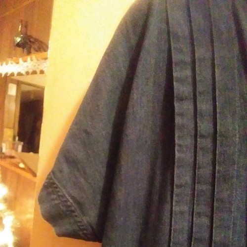 Vintage DW3 Woman's Denim Dress Size L/XL David Warren Blue Jean 80's 90's Y2K - Picture 5 of 11