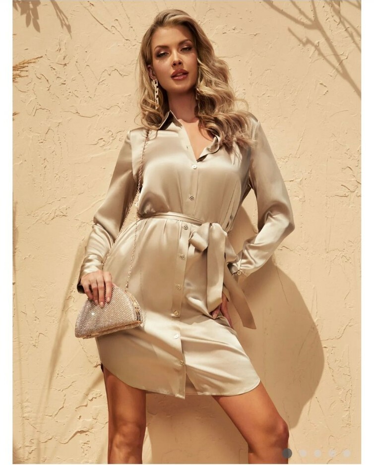 marciano shirt dress MARCIANO BY GUESS WILDWOOD SHIRT DRESS WILDWOOD | Online Outlet