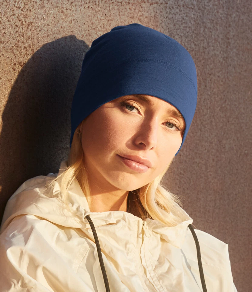 Merino Wool Beanie Hat - Soft, Warm, Odor-Resistant, Quick-Dry, Anti-Bacterial - Image 3 of 4