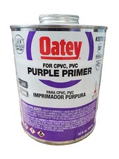Oatey 30758 Low Voc 32 Oz Purple Primer
