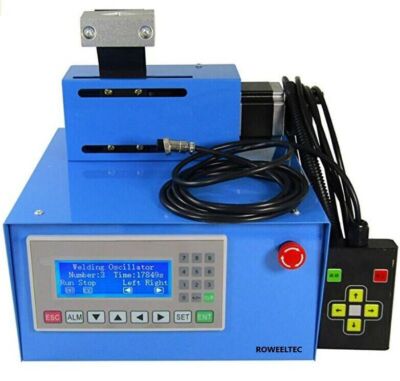 Automatic Welding Oscillator Weaver PLC Motorized Linear Type MIG Machine 220v U
