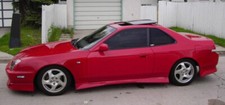 New 1997 1998 1999 2000 2001 Honda Prelude Wings Style Side Skirts Kit Ww