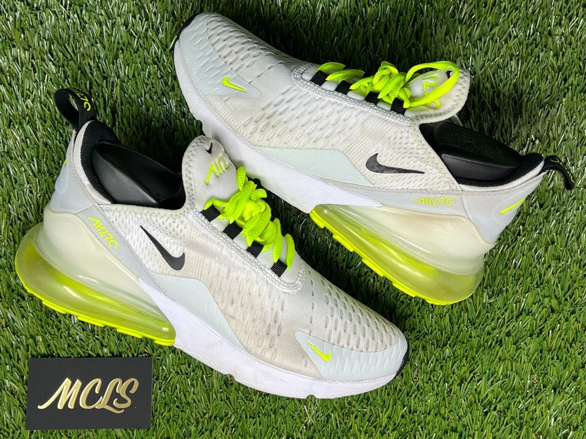 Youth Size 7Y Nike Air Max 270 GS DO1382 100 White Volt Pure