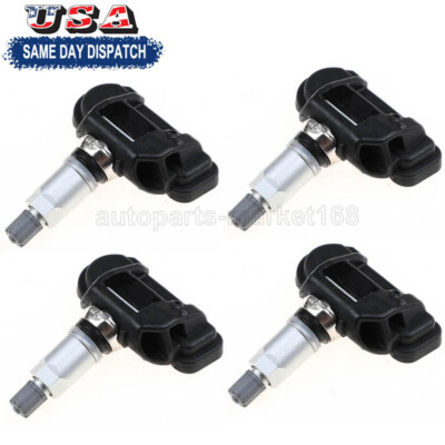 4PCS For Mercedes-Benz C300 Tire Pressure Monitoring Sensor TPMS A0009050030