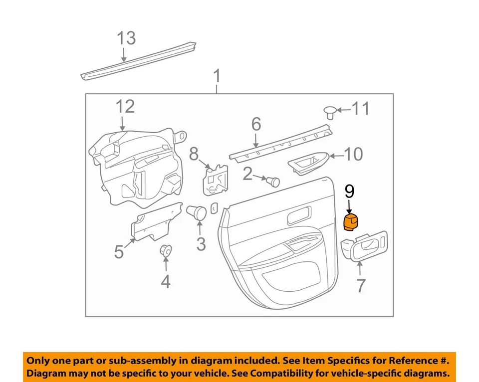 05-07 Interruptor de ventana de puerta trasera Buick LaCrosse 10343470 GM gris 10343470 OEM Foto 3 de 4