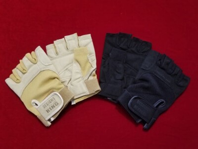 Color Guard Gloves TAN Fingerless (Designs By King)