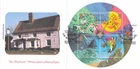 Weather minisheet GB Brazier Pub FDC The Weathercock Woburn Sands 2001 (138026)