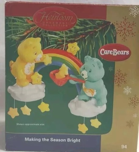 Care Bears Decorazione Natalizia "Making Season Bright" Arcobaleno Carlton Cards - Foto 14 di 14