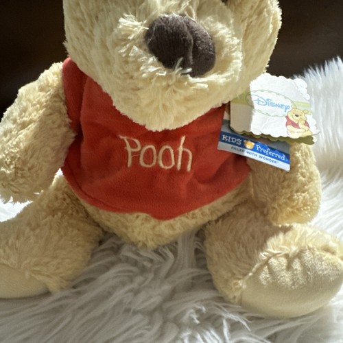 Oso de peluche Pooh vintage de Disney 2011 nuevo con etiquetas lleno de maravilla - Imagen 3 de 12