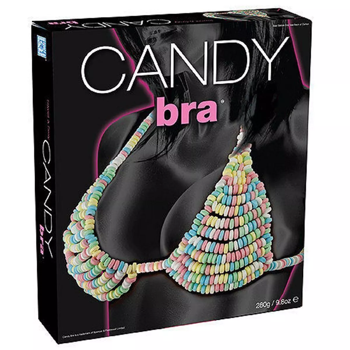 CANDY BRA EDIBLE SWEETS PERFECT VALENTINES GIFT JOKE, GIRLFRIEND PRESENT