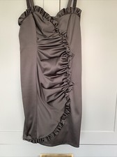 Black evening dress size 14 Julian Macdonald