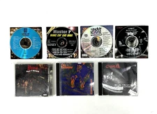 Vintage 1990s 2000s Rap Hip Hop CD Lot of 7 Bone Thugs Master P LL Cool J Del