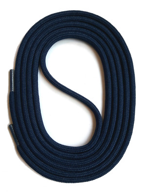 Lacci Da Scarpe Blu Scuri Tondi A Sconto | Compra Stringhe Online – Cura Della Scarpa - Foto 3