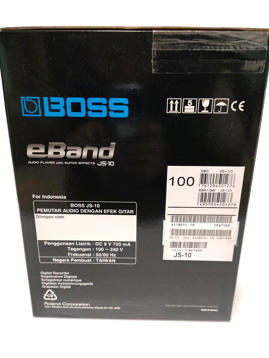 BOSS eBand JS-10 Audio Player Guitar Effects Audio Equipment 1.8kg