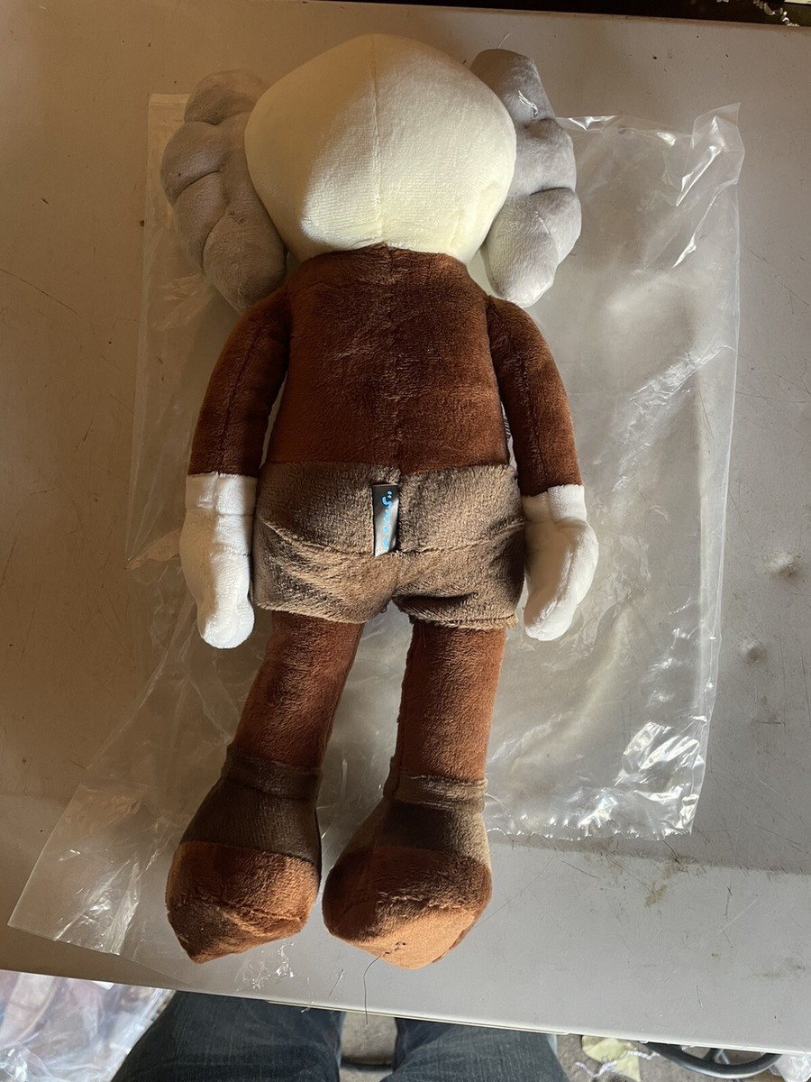 Kaws Companion Brown Rare Plush 17.5 Inches FREE SHIPPING