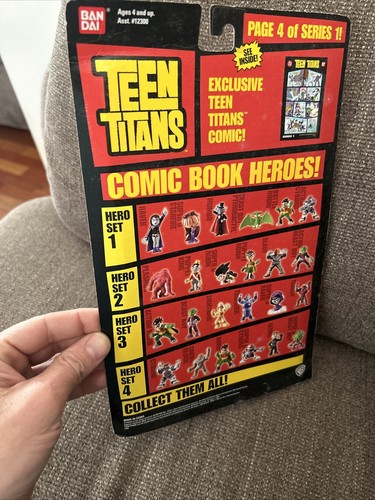 Teen Titans Go! Comic Book Heroes Series 1 Page 4 Exclusive 1.5" Figure Pack NEW - Picture 16 of 19