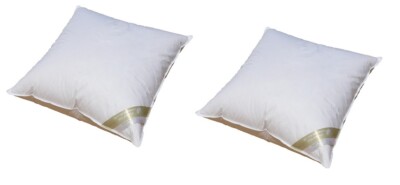 2 Stück Kopfkissen Federkissen Polster 80x80 extra prall strapazierfähig 1250 g