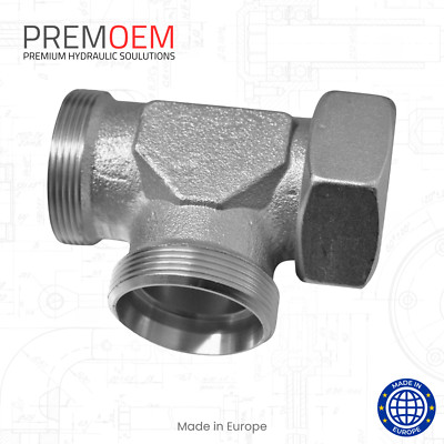 Hydraulik Verschraubung EL L-Stutzen einstellbar Dichtkegel DIN 2353 L S