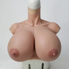 Huge Boobs S Cup Crossdresser Silicone Breast Forms Breastplate for Drag Queen