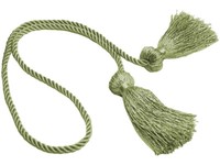 Vorhang Zugband, Stil # Cct , Farbe #L47 - Beige GrüN [Einzeln Verkauft]