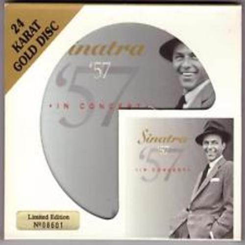 ゴールドCD✨美品✨フランク シナトラ - シナトラ '57 コンサート Sinatra '57 In Concert 24 Karat Gold Disc CD+slipcover