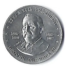 1968-69 Shell Oil Mr. President game token CHOOSE YOUR COIN