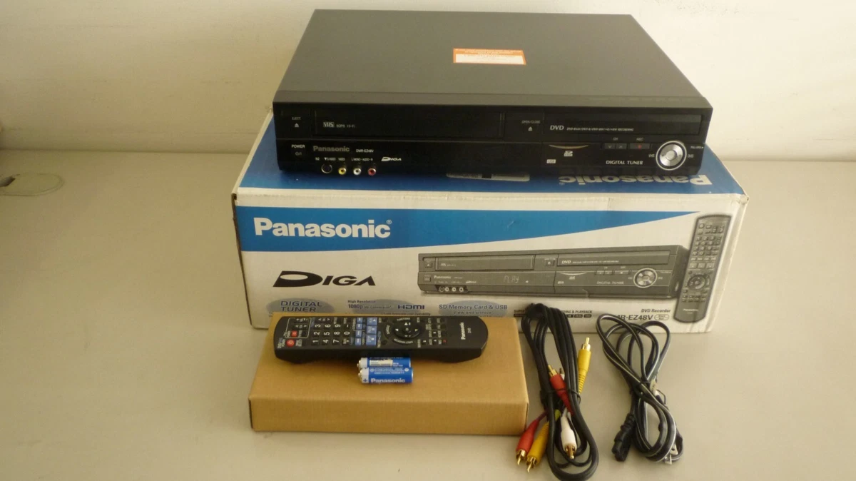 Panasonic DMREZ485V VCR To DVD Combo Recorder And VHS, 45 OFF