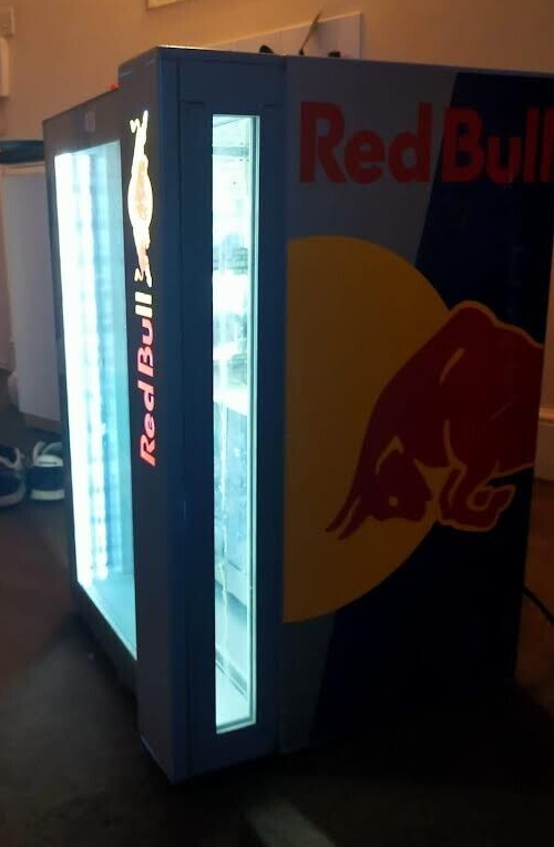 Rare Red Bull Fridge 75x45x48cm For Bar or Man Cave. eBay