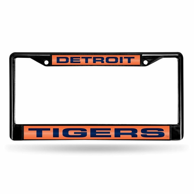 Rico Industries MLB Detroit Tigers Laser Cut License Plate Frame for