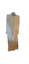 Boho white wedding dresss