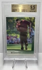 Tiger Woods 2001 Upper Deck RC CARD#1 BGS 9.5 GRADED 9.5 x 4 subs! LEGEND!