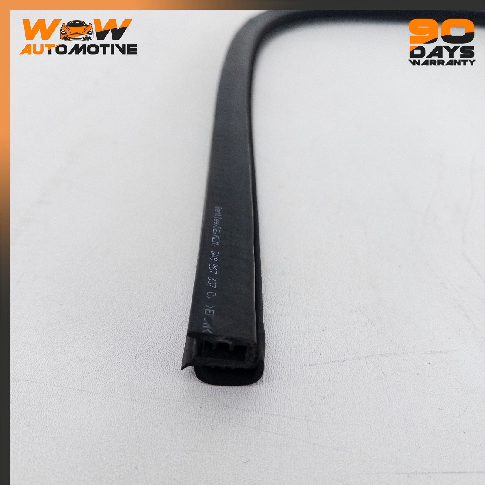 04-13 BENTLEY CONTINENTAL GT COUPE RIGHT PASSENGER SIDE LOWER DOOR SEAL OEM