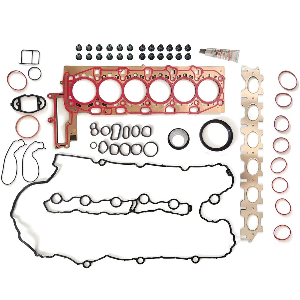 Head Gasket Set For BMW M240i 540i 740i 17-20 3.0L l6 11128654268 11657643149 Foto 3 de 4