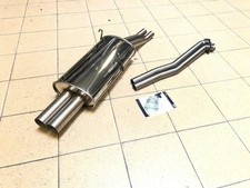 BMW E30 3er 6 Zyl Supersport Edelstahl Sportauspuff 2x76mm ABE??